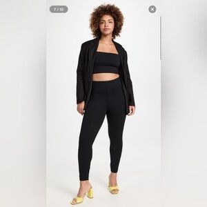 SPANX The Perfect Black Pant, Ankle Backseam Skinny Size Medium